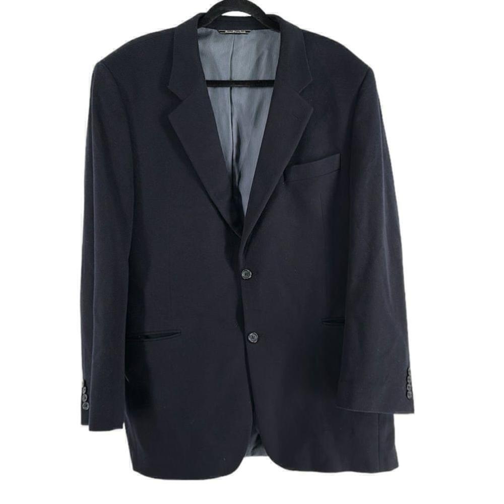 Jack Victor sports jacket Loro Piana worsted cashmere suit jacket sz 44 L